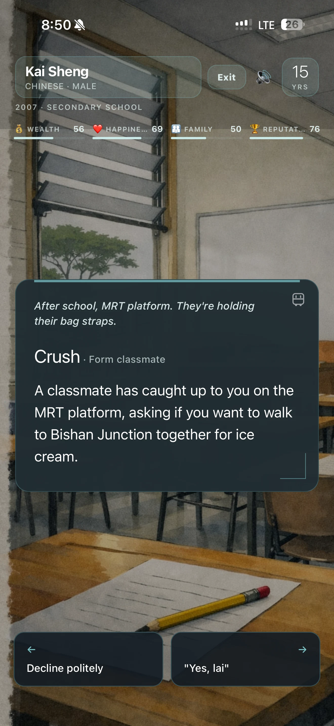 Singapore Life Simulator screenshot